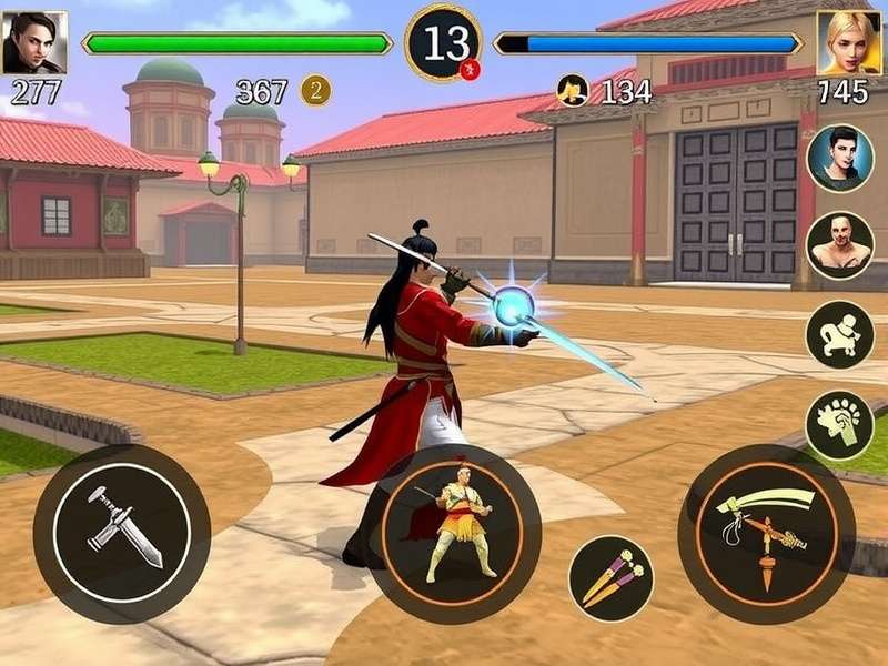 Desi Samurai Battle Gameplay Screenshot